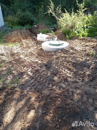 Септик из бетонных колец под ключ