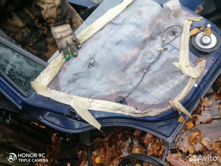 Дверь задняя левая opel astra g