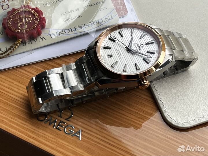 Omega Seamaster Aqua Terra XL Milk Face, 41мм