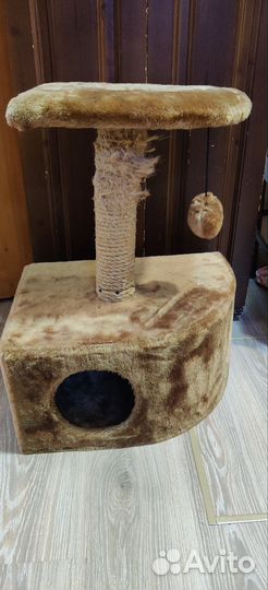 Домик для кошки с когтеточкой