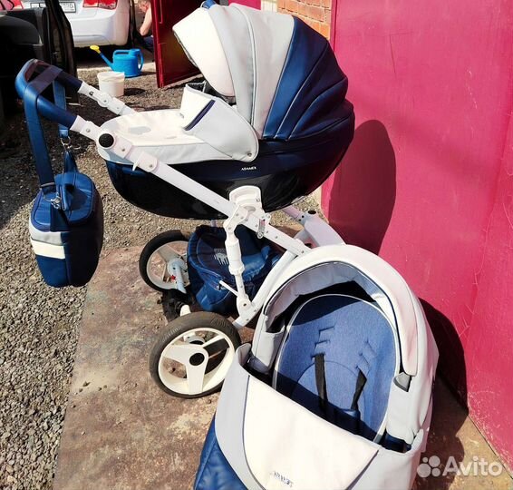 Коляска Adamex monte carbon 2 в 1