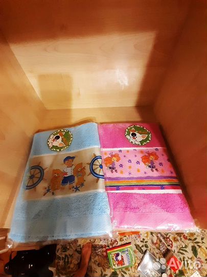 Полотенца детские-пляжное, банное, лицевые