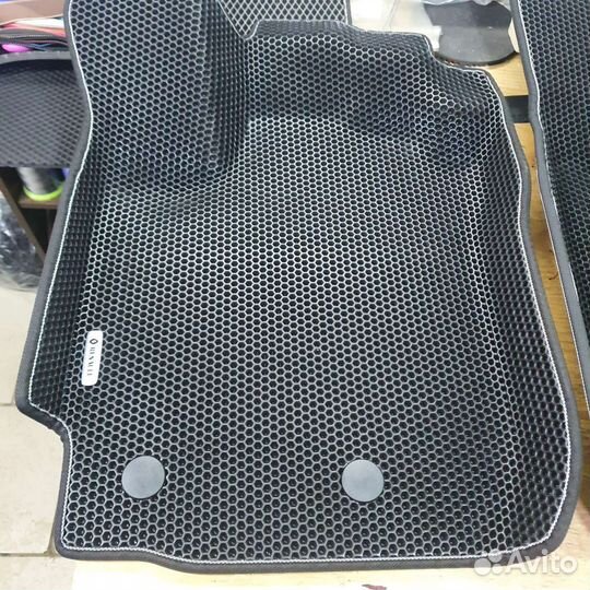 Коврик ева 3d с бортами - Водительский