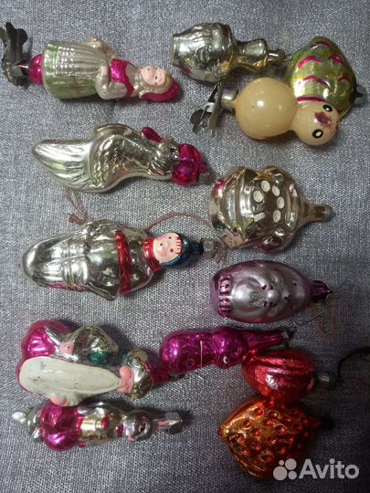 Елочные игрушки СССР