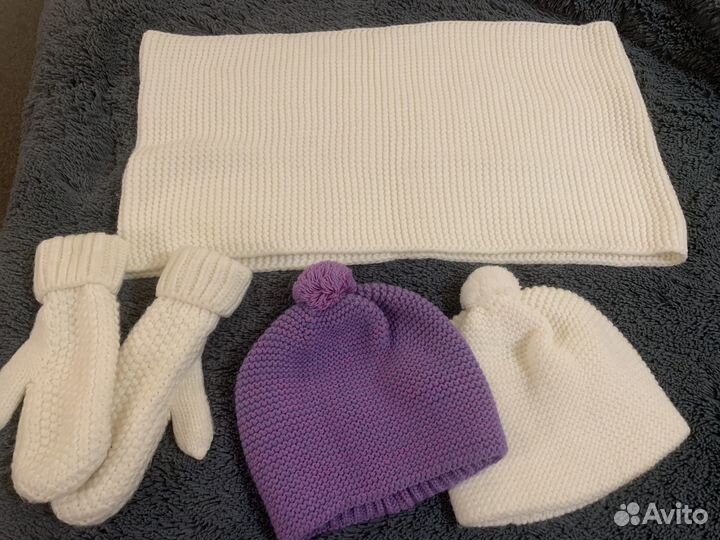 Шапка зимняя женская вязаная