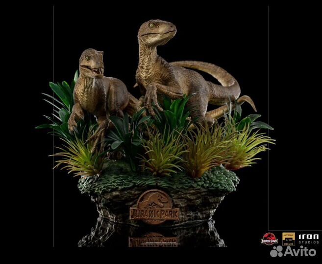 Статуэтка Just The Two Raptors Jurassic Park