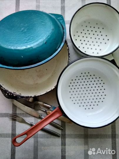 Посуда для кухни СССР Формы для кексов мясорубка