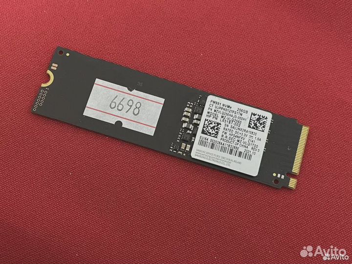 Накопитель NVMe SSD Samsung PM991A M.2 2280 256GB