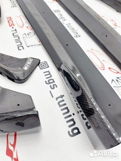 Полный комплект Hamann на BMW X5M F85 карбон