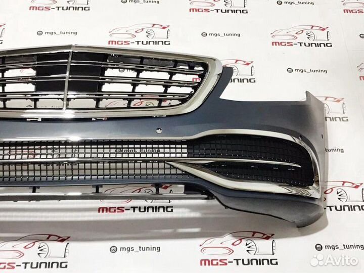 Бампер с решеткой S65 S-Class w222 17-н.в. Maybach