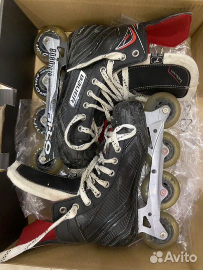 Роликовые коньки хоккейные bauer