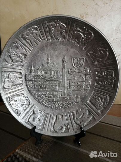 Подсвечник, блюдо, поднос