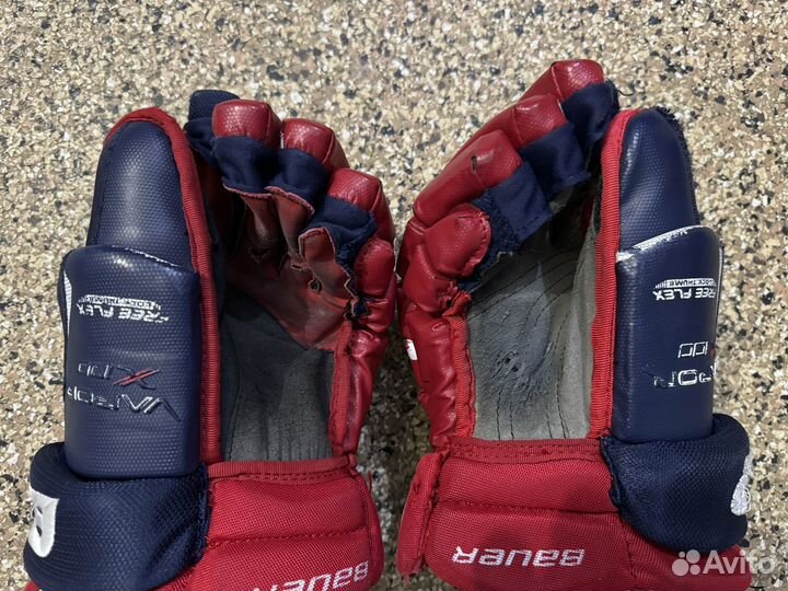 Краги хоккейные размер 14 bauer