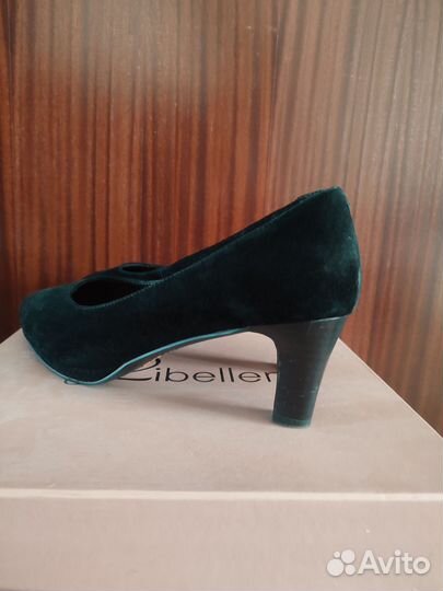 Туфли лодочки натуральная замша 40