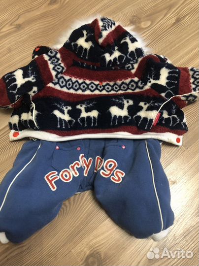 Комбинезон для собак зимний