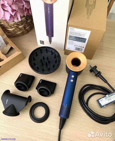 Dyson Supersonic HD08 Синий/Медь: Ваш лучший фен