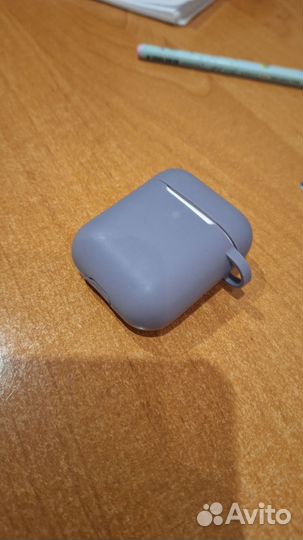 Наушники air pods 2 с беспроводной зарядкой