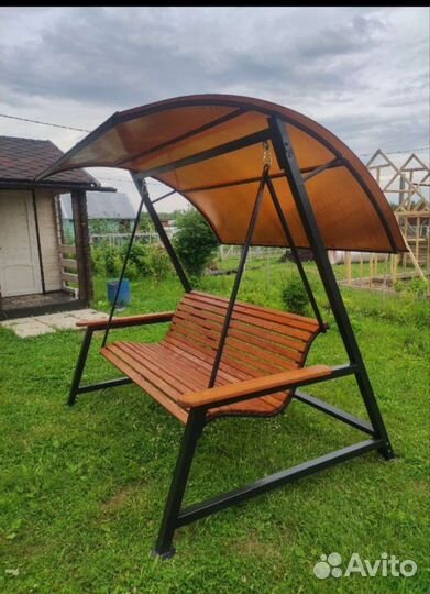 Садовые качели подвесные