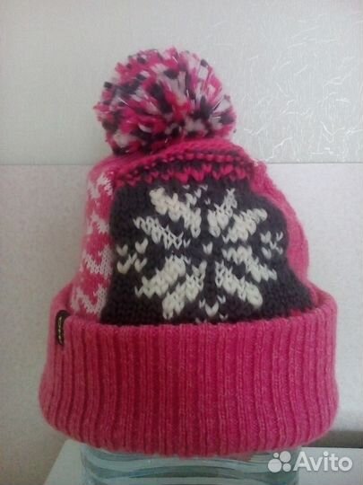 Шапочка снежинка