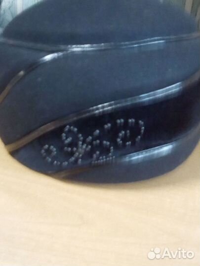 Шапка фетровая женская