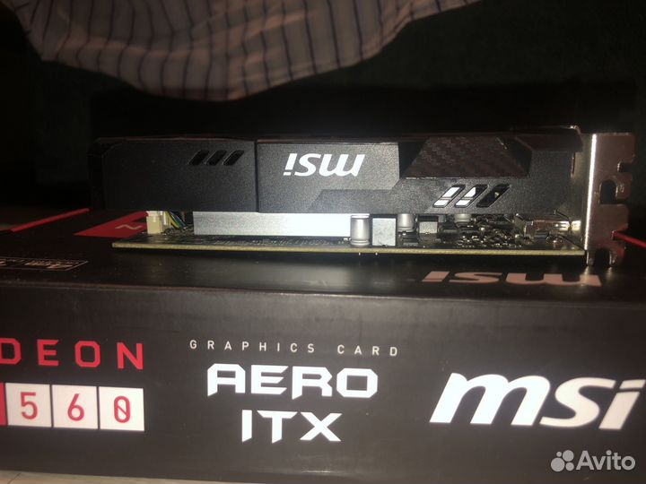 Видеокарта rx 560 4gb msi