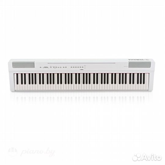 Цифровое пианино Yamaha p125a white/black