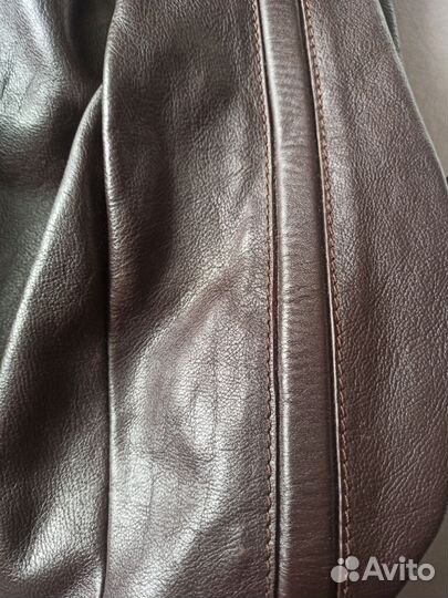 Сумка женская натуральная кожа коричневая