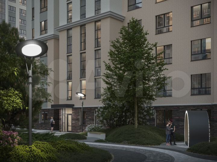 1-к. квартира, 46,3 м², 12/17 эт.