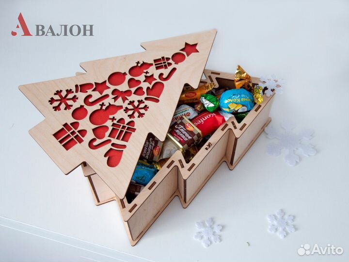 Коробки деревянные на заказ опт