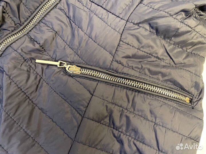 Пальто женские 40 42 XS приталенное стеганное