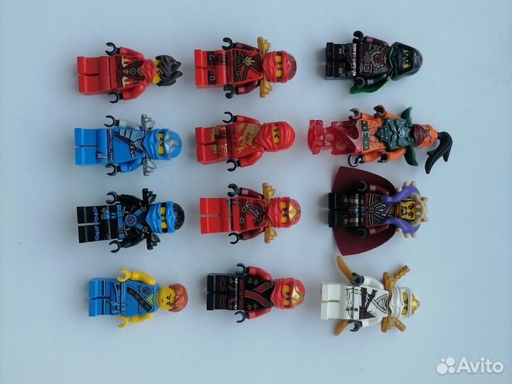 Lego ninjago минифигурки
