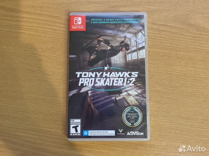 Игра Tony Hawk’s pro skater 1+2