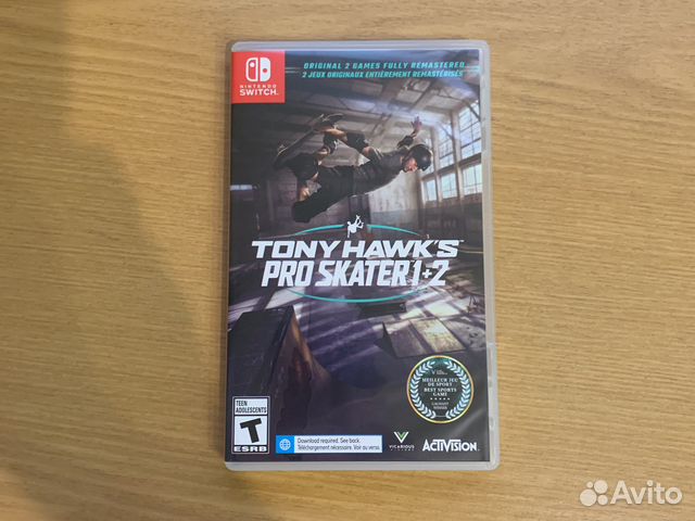 Игра Tony Hawk’s pro skater 1+2