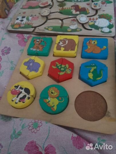 Развивающие игрушки пакетом