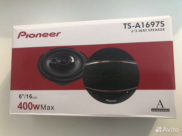 Автомобильные колонки Pioneer 400W 16см