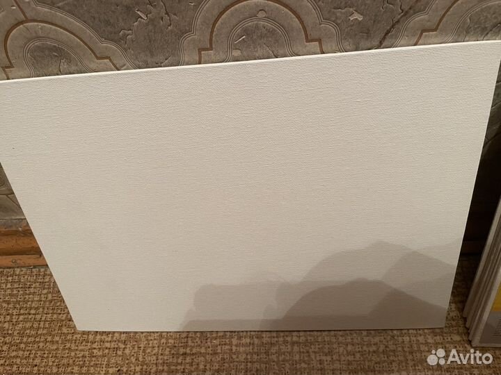 Холст на картоне 25x35