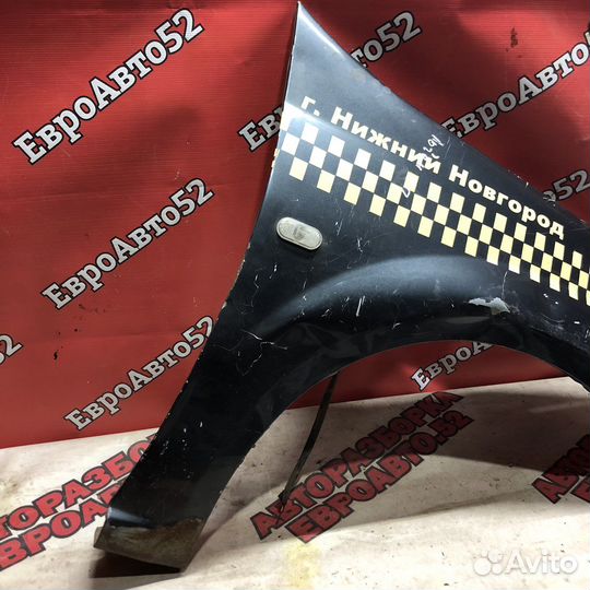 Переднее правое крыло Renault Logan 1
