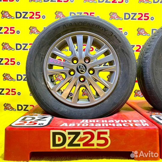 Комплект дисков оригинал из Японии Цвет графит Noah Voxy Esquire Toyota 15 5x114.3 Магазин DZ25 К495