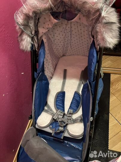 Санки коляска Ника 7-5s