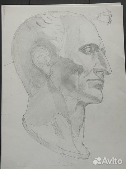 Академический рисунок для портфолио