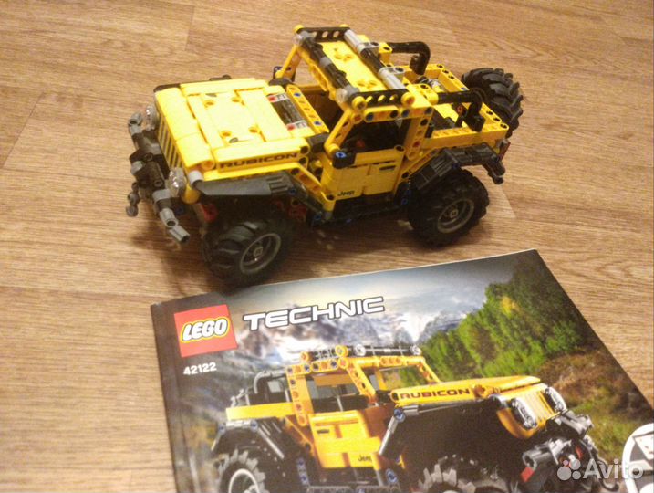 Lego technic 42122 и 42123