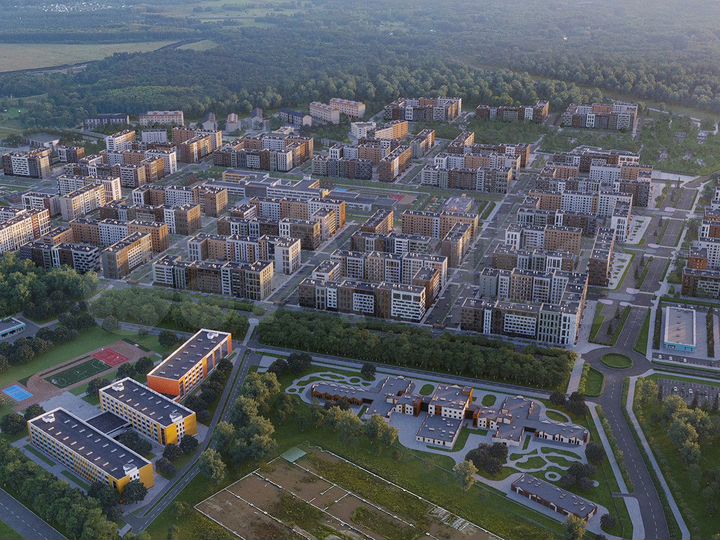 2-к. квартира, 54,7 м², 7/8 эт.