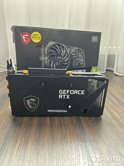 Видеокарта msi rtx 3060 ti ventus 2x 8g