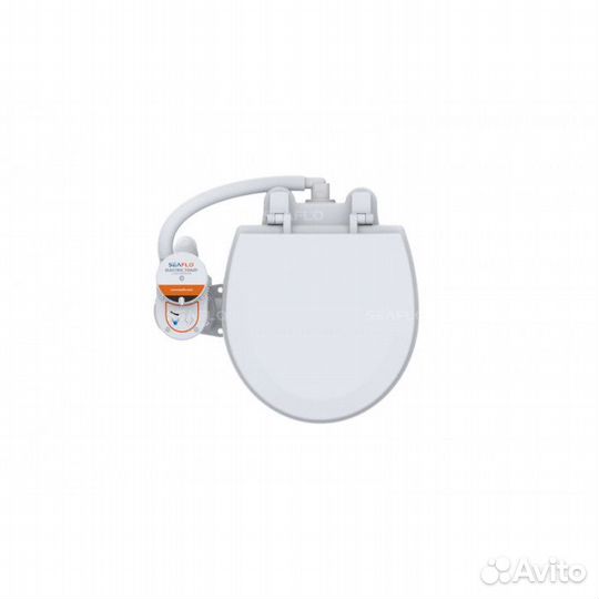 Унитаз судовой SeaFlo с электро-помпой sfmte1-02