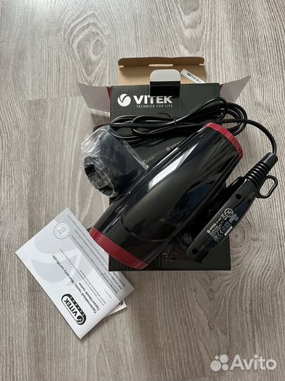 Фен Vitek VT-1307 складной