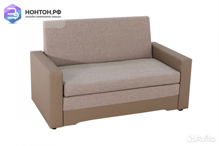 Диван выкатной Виктория-5 светло-бежевый