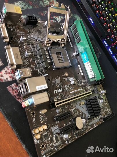 Материнская плата h310m pro vd plus