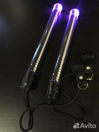 Пиксельные пои для светового шоу (LED poi) 36