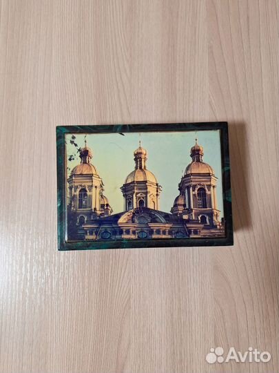 Шкатулка лаковая СССР