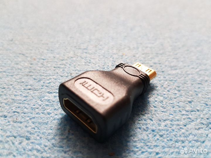Переходник с Hdmi на Mini Hdmi (монолитный)